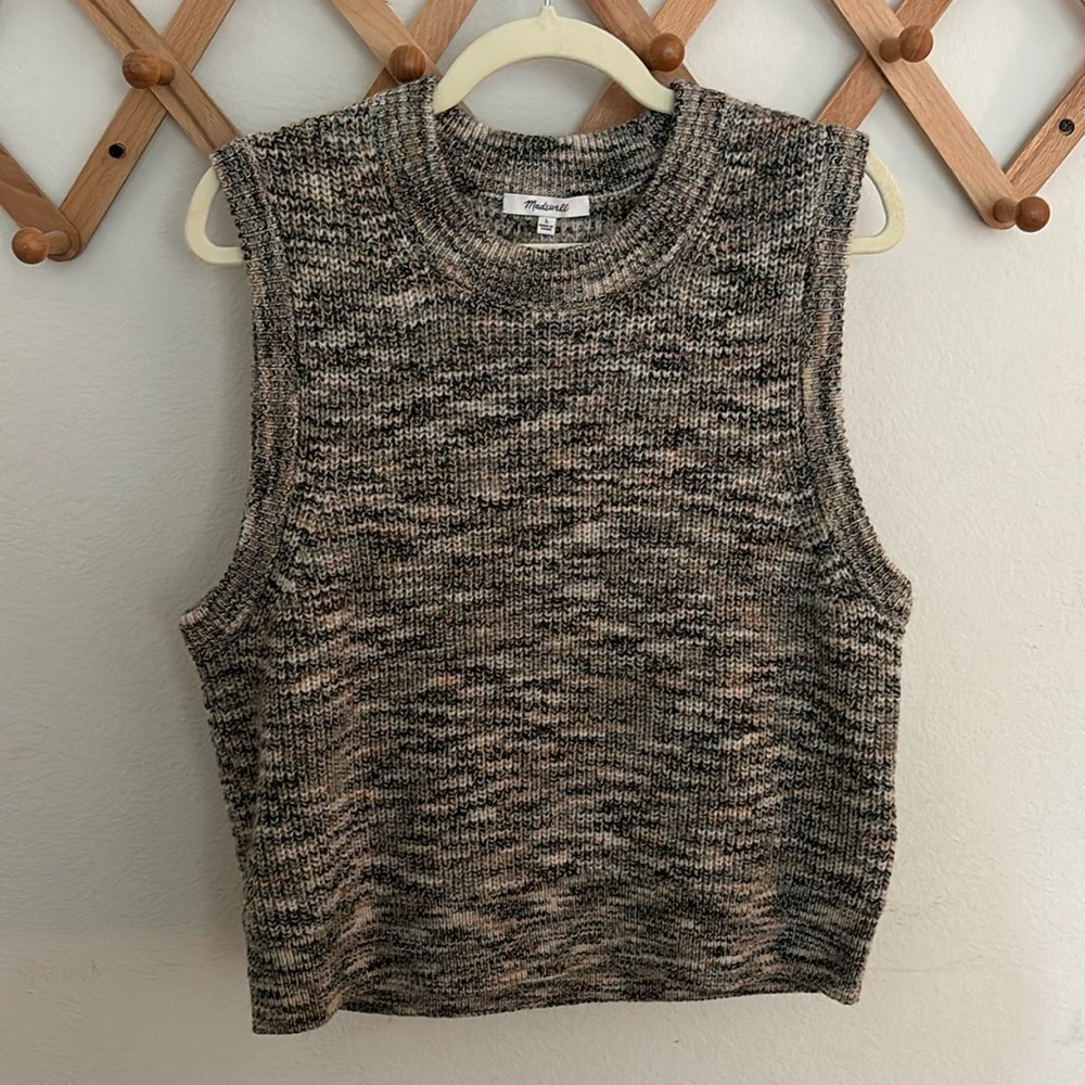 NWT Madewell Spacedye Sweater Vest